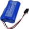 Batterie pour Wolf Garten Power 80 Plus 7085880 Series A 2007, 3,7 V, Li-Ion