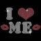 SUPERDANT I Love ME Iron on Rhinestone Transfer Bling Rhinestone T-Shirt Transfer Rhinestone Iron on Heat Transfer Hot Fix Stickers Crystal DIY Decor for Clothing Hoodies Birthday Gift