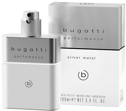 bugatti performance Parfüm Herren 100 ml I aufregendes Eau de Toilette für jedes Alter mit holziger Amber-Duft I Parfum Herren mit Mandarine, Muskat, dunkler Kakao I aufregend-harmonisch