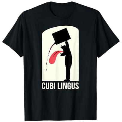Cubi Lingus Humour Vin Apéro Cunnilingus Alcool Drôle Sexe T-Shirt