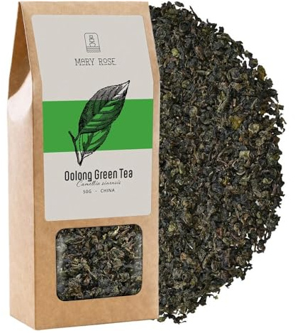 Mary Rose Oolong Tee – 100% reine halbfermentierte Teeblätter, delikate Blumen-Nuss-Aromen, lose Blattqualität, ohne Zusätze