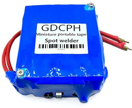 AKDDNZX 12V Spot Welder Kit Digital Power Adjustable Spot Welding For PCB Board Nickel Plate For 18650 Lithium Battery DIY Kit