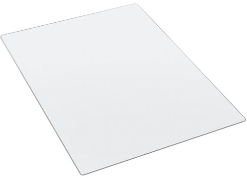 VEVOR Tappetino per Sedia 1220 x 922 mm Tappeto Sedia Ufficio per Pavimenti Duri, Trasparente, Protezione per Sedie a Rotelle, Antiscivolo e Facile da Pulire, per l'Ufficio Domestico, Rettangolare