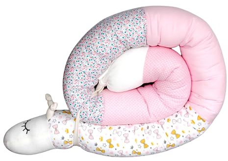 Generisch Stillkissen, Zugluftstopper, Bettschlange*Länge 150cm* (Schleifchen)