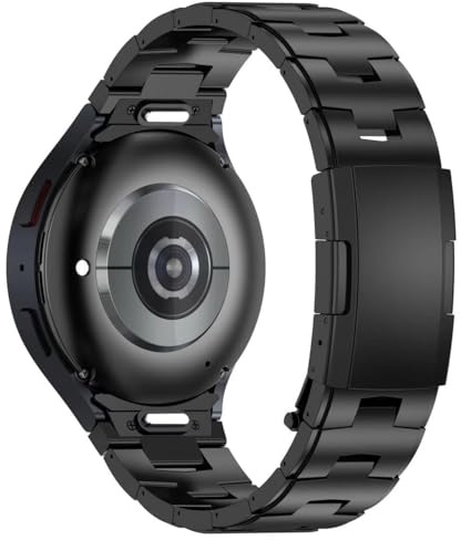 synsing Titan-Armbänder kompatibel mit Samsung Galaxy Watch 7/6/5/4/FE 44mm 40mm Band, 20mm No Gap-Metallarmband