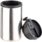 Rosenstein & Söhne Thermobecher doppelwandig: Doppelwandiger Edelstahl-Isolierbecher, hält warm & kalt, 280 ml (Thermo-Becher, Kaffeebecher to-Go Thermo Edelstahl, Getränkehalter)
