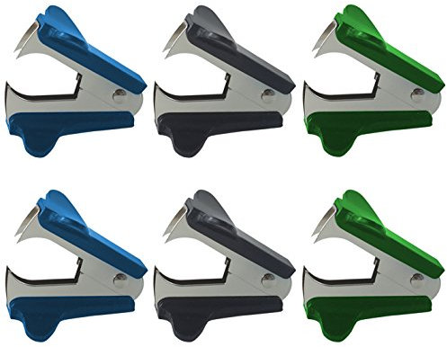 clipco Klammerentferner (6er Pack) (3 Farben sortiert)