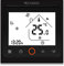 BecaSmart Serie 002 Termostato Smart WiFi per 3A Riscaldamento della caldaia LCD Touch Screen di controllo della programmazione intelligente con Assistente vocale Alexa/Google Home Nero