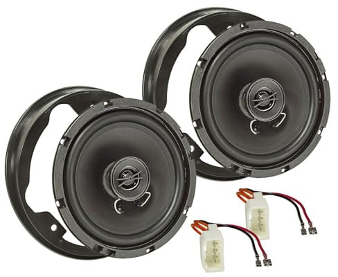 tomzz Audio 4015-012 TA16.5-Pro Lautsprecher Einbau-Set kompatibel mit Ford S-Max Galaxy ab 2006-2015 Tür vorne 165mm Koaxial System