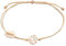 XENOX XS3167R Damen Armband Welt Erde Sterling-Silber 925 Rose beige 22 cm