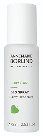 Annemarie Börlind Body Care Deo Spray, 75 ml | Effective protection against body odour, natural refreshing fragrance, soothing, mild ingredients, without aluminium salts