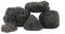 Aquarium Stones Fish Tank Rocks Natural Decoration for Aquascaping (1kg(3-5 small pieces), Black Lava)