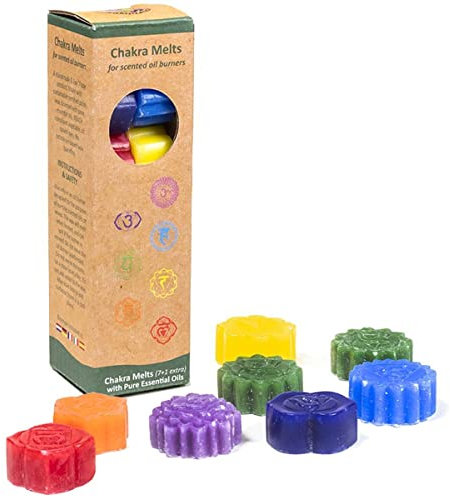 Palm Lights Chakra Schmelzkerzen für Duftlampen