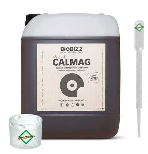 Weedness BioBizz CalMag 5 Liter - Naturdünger NPK Dünger Grow Flüssig Bio Organischer Tomaten Gurken