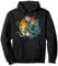 Retro Vintage Surf Club Octopus CA California Coast Felpa con Cappuccio