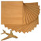 Lot de 12 Plaque Bois Contreplaqué Planche de Bois Balsa Bricolage 200 x 200 x 1,5mm Feuilles Bois pour Maquette Modélisme Bricolage Pyrogravure Laser, Bois à Découper Laser, Gravure, Gravure au Laser