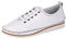 Mod Comfys Womens 5 Eye Softie Leather Shoes - White - 5 UK