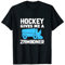 Hockey Gives Me A Zamboner Eishockeyspieler T-Shirt