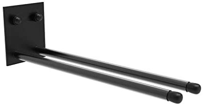 RAWWEST.BIS Ski Wandhalterung Skiwandhalter Stockhalter für zwei Paar Skier - Aufbewahrung und Halterung von Skier und Skistöcke, Wand Skihalter platzsparender Skiträger Stockhalter, bis 30 kg