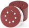 SATC Sanding Discs 40 Grit 72Pcs Orbital Sander Discs 125mm Hook and Loop Round Orbital Sander Pads for Sanding