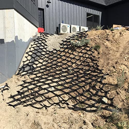 CORGLI Bodengitter, Polyethylen Geogitter 2inch Tiefe, Honeycomb Kies Gitter Stabilisierung System, für Schuppen, Auffahrt, Hänge und Parkplätze und Outdoor-Garten-Terrasse (Size : 3x10 m/10x33 ft)