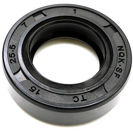 Parts and Parts Radialwellendichtring 15x25,5x7mm, AS/TC/BASL/WAS, DIN 3760 Simmerring, NBR 70, hitze & chemikalienbeständig, ideal für Motoren, Pumpen, Getriebe & industrielle Anwendungen