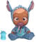 Cry Babies Disney Stitch, Puppe mit ihrem Personalisierten Blauen Pyjama und echten Tränen, Spielzeug für Mädchen und Jungen ab 18 Monaten