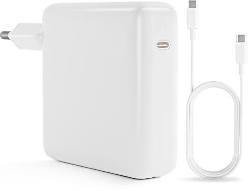 Mac Book Air Ladegerät, 67W ladekabel MacBook USB C Ladegerät für MacBook Pro 13 14 15 16 Zoll 2023 2022 2021 2020 2019 2018, M1 M2, Schnell Netzteil, 2M USB C auf C Ladekabel, Originalqualität