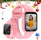Fenamor Smartwatch Damen mit Telefonfunktion 4G Smartwatch Kinder, 1.83 Kinder Smartwatch mit GPS mit SIM Karte, 7 Spiele, SOS, Videoanruf, Uhr Kinder Telefonieren