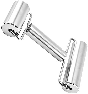 GREENADSCAPE Doppelkopf-nudelholz Aus Antihaftbeschichtung Teigroller Für Gebäck Pizza Brot Fondant Kekse Einfache Teigbearbeitung