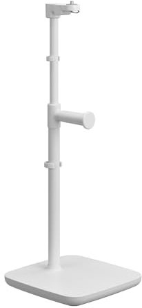 Elgato Stand for Key Light Neo – Desk Mount With Weighted Base, Adjustable Height & Tilt, Headset Holder, Clean White – For Key Light Neo or Facecam Neo