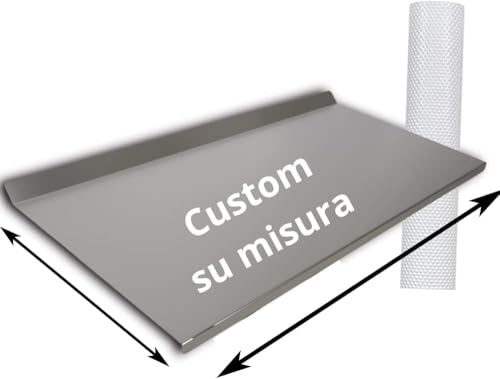 PRM Acciai - Tagliere Acciaio Inox Misura Personalizzabile