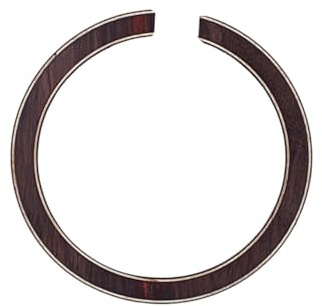 Supvox Gitarrenrosettenaufkleber für Gitarrenschallloch 109mm Innendurchmesser Einfache Anwendung und Schadenfreie Laminatverarbeitung für Akustische Gitarren