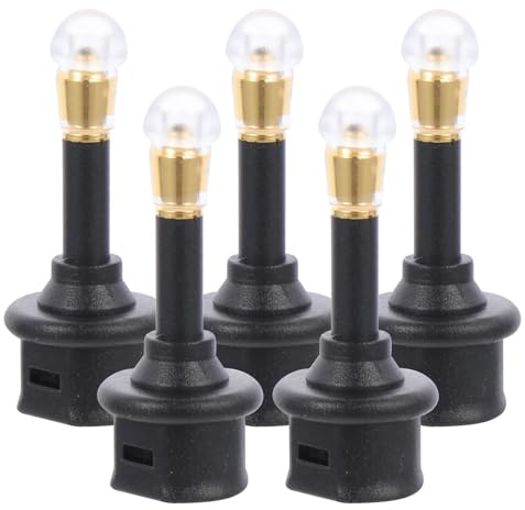 MALUGOGO Convertitore Ottico Digitale a Jack Cuffie 3.5mm Cavo Audio in Fibra Ottica Pvc Leggero 5 Pezzi per Uso e Portatile