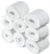 Navaris Plaster Cast Bandage Kit - Skin Friendly Plaster of Paris Bandages for Art, Crafts, Modelling, Moulds - Set of 8 Rolls - 5 cm x 3 m