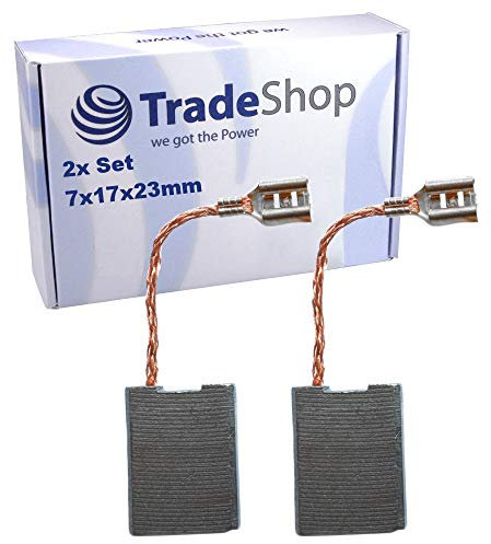 2 spazzole di carbone per smerigliatrice angolare Hitachi G18UAY G18UB2 G18UBY G18UC G18UC G18UDY G23MR G23MRU G23MRUA G23SC sostituisce 999089 99061