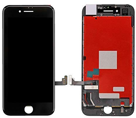 Ellenne Pantalla LCD para Apple iPhone 8 Touch Screen Pantalla Negro Blanco + Kit Destornilladores