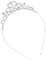 Krone Tiara, Diadem Hochzeit Frauen Mädchen Strass Kopf Schmuck Kronprinzessin Stirnband Blumenmädchen Tiara Braut Brautjungfer Blume Kristall Herz Form Prinzessin Krone Stirnband Tiara kinder
