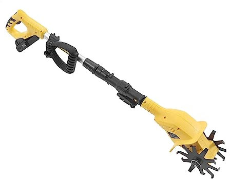 Microzappa al litio a due lati, 20 V, piccola fresa da giardino, fresatrice elettrica da giardino con batteria