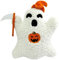 POPOYU Halloween Geist Kissen,Halloween Plüsch Geister Deko Niedlicher Geister Kissen,Halloween Geister Figuren Plüsch für Kinder Halloween Geburtstagsgeschenke weiches Bett/Sofa Dekorationen(20cm)