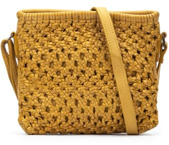 Pikolinos Tamariu Leather Shoulder Bags for Women, Sol