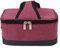 Electric Lunch Box Heated Meal Container Thermal Lunch Box Portable Heating Bag USB Insulated Food Warmer for Outdoor Travel Office (Maroon)