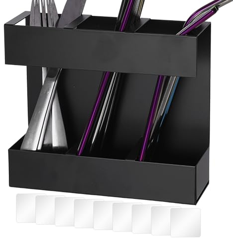 Organisateurs De Paille - Organisateur De Bouteilles D'eau Pour Garde-manger Avec Support De Paille, Supports Muraux À Grille Réutilisables, Comprend Un Panier Suspendu, Une Étagère Et Un Support À Cr