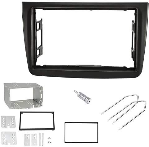 Sound-way Kit Montaggio Adattatore Autoradio, Mascherina 2 DIN Compatibile con Alfa Romeo Mito