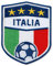 2 x Italia Fussball Abzeichen 70 x 55 mm gestickt/Italien Aufnäher Aufbügler Applikation Patch Bügelbild Sticker für Kleidung Cap Tasche/Football National Team Dress Trikot Flagge Fan