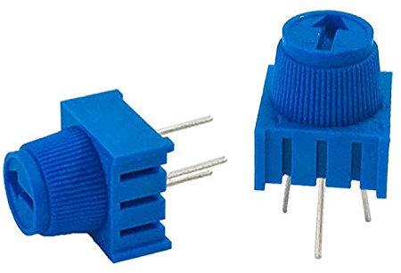 MCIGICM 10 K Ohm Breadboard Trim Potentiometer Kit mit Knauf für Arduino