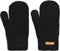 Barts Damen Witzia Mitts Fäustlinge, Schwarz (BLACK 0001), One size (Herstellergröße: UNI)