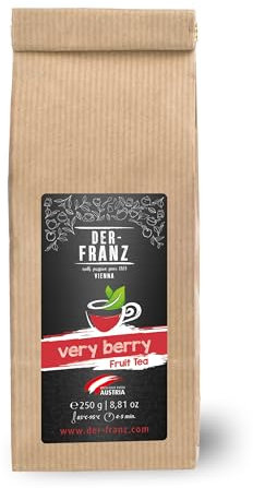 Der-Franz Tè alla frutta „Verry Berry“ in foglie sfuse, 250 g