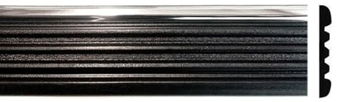 Automotive Authority Ersatz-Auto-Seitenkarrosserieverkleidung aus Chrom, 6,3 cm, ganze Rolle, 813 cm