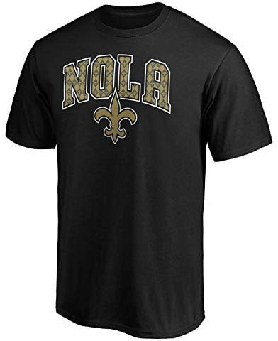 Fanatics NFL Football T-Shirt New Orleans Saints Hometown Fanshirt NOLA (L)